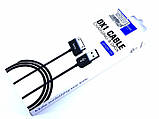 USB Cable Hoco DX1 P1000 Black, 1m, фото 4