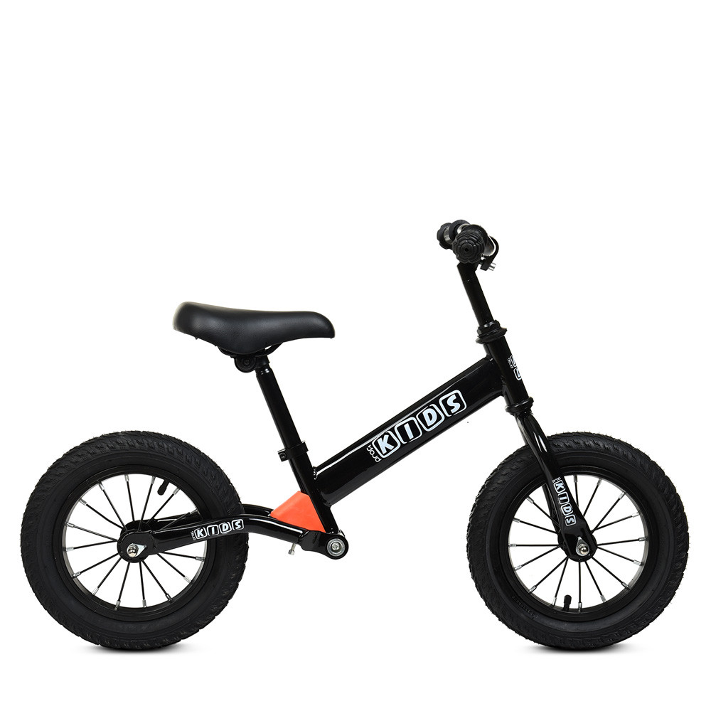 Беговел велобег толокар детский PROFI KIDS детский колеса 12 дюймов M 5463A-8 черный ** - фото 2 - id-p1267662193