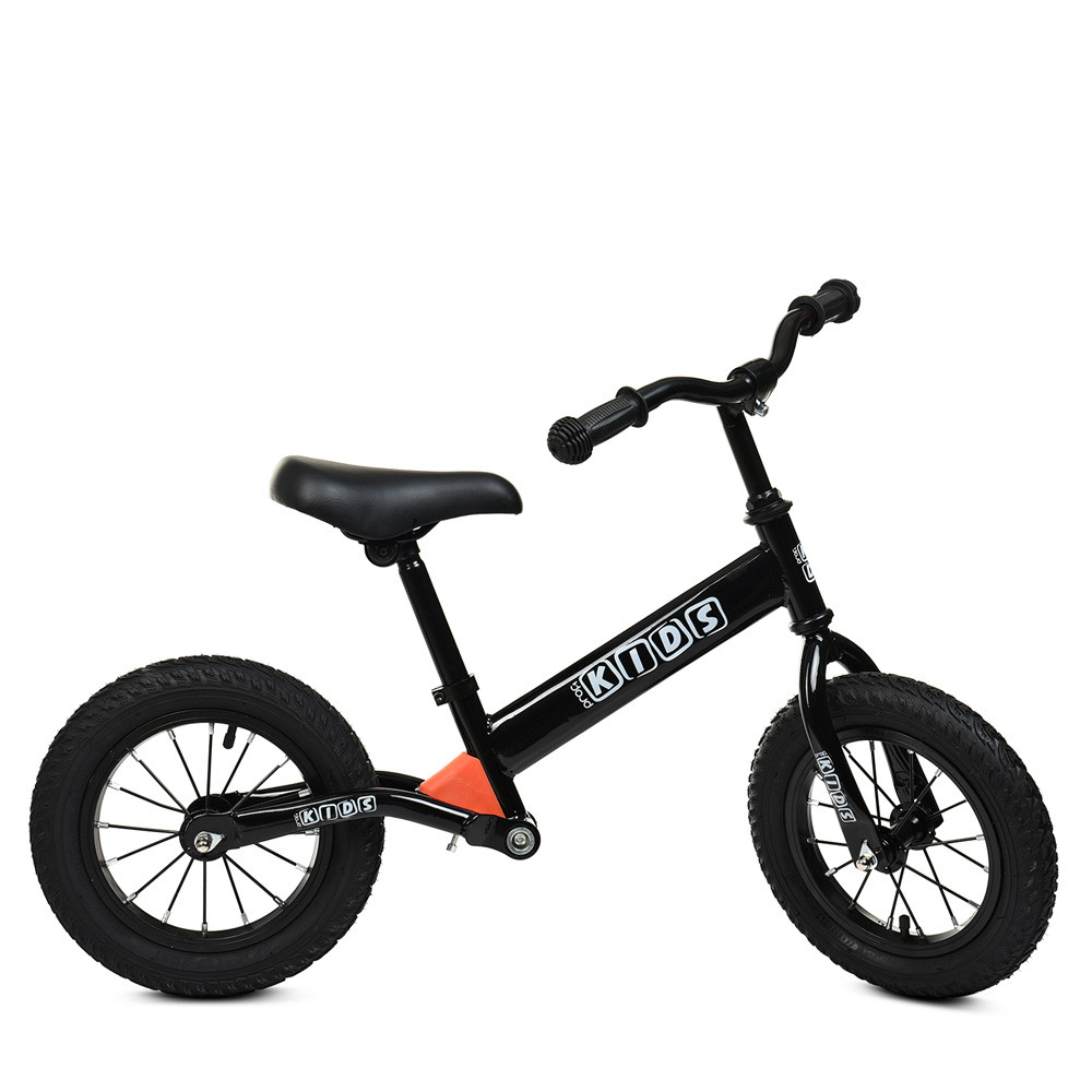 Беговел велобег толокар детский PROFI KIDS детский колеса 12 дюймов M 5463A-8 черный ** - фото 1 - id-p1267662193