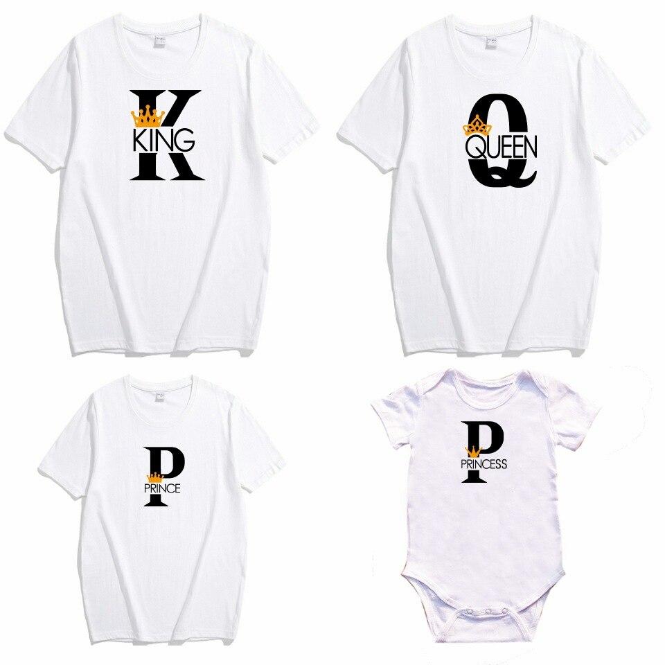 Футболки Фемілі Лук Family Look для всієї родини "K-King, Q-Queen, P-Princess, P-Prince" Push IT