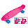Скейтборд Penny Board Original 22 Рожева Дошка та Малинові колеса, фото 5