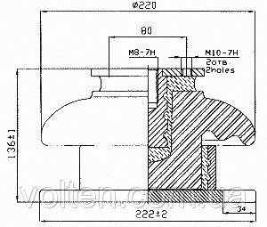 Ізолятор ІО-А1, фото 1
