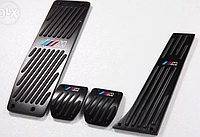 Накладки на педали BMW E34 E39 E46 E53 E84 E87 E90 E92 в М-стиле Black бмв е34 е39 е46 е53 е84 е87 е90 е92