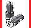 Автомобільний зарядний Car Charger 2xUSB Hammer, фото 2