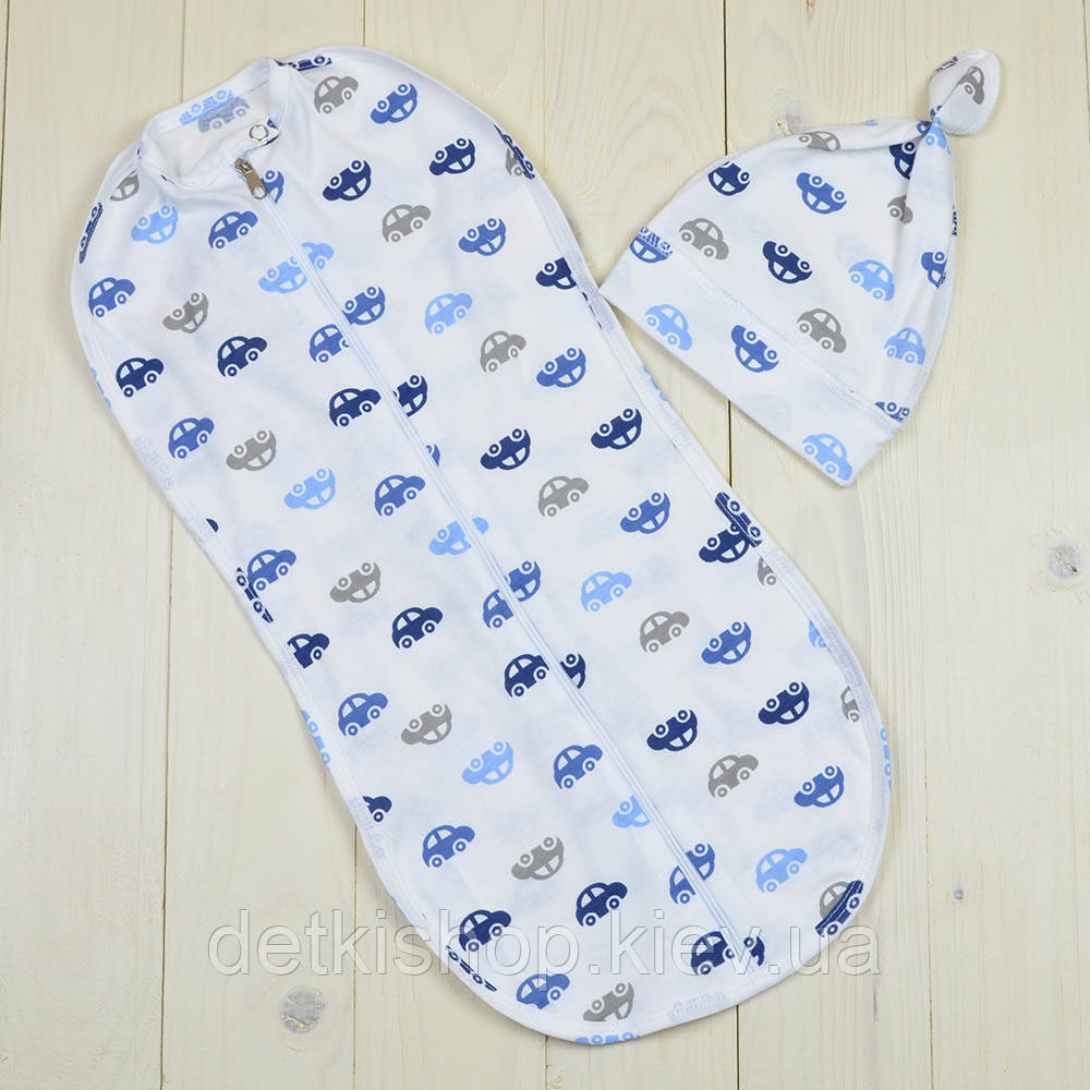 Європелювання кокон для новонародженого Kinder Comfort модель 04, фото 1