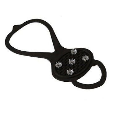 Льодоступи шипи на взуття льодоходи 5 шипів-трояндочок, розмір M (30-36) (ледоступы, ледоходы), фото 1