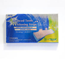 Відбілюючі смужки для зубів, Ultra Whitening Gel strips, система відбілювання зубів будинку, 7 пар