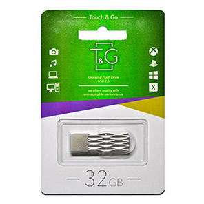 Флешка T&G USB 103 32GB Silver, фото 3
