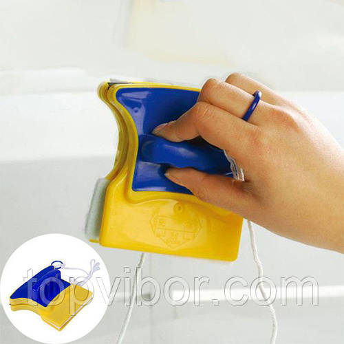 Купить Магнитная щетка для мытья окон Double Side Glass Cleaner - 11.5 ...