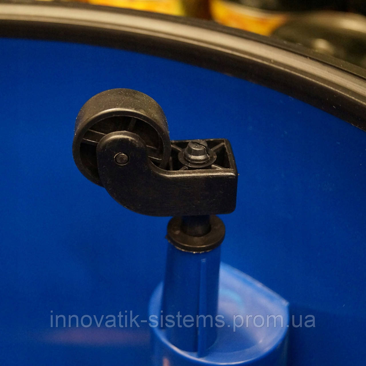 Мобильная пластиковая подставка для выкладки товаров NV, синяя - фото 2 - id-p1267710591