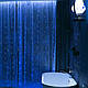 Світлодіодна гірлянда LTL штора curtain крапля роси 3*3 метра 300 led c пультом Blue синя, фото 5