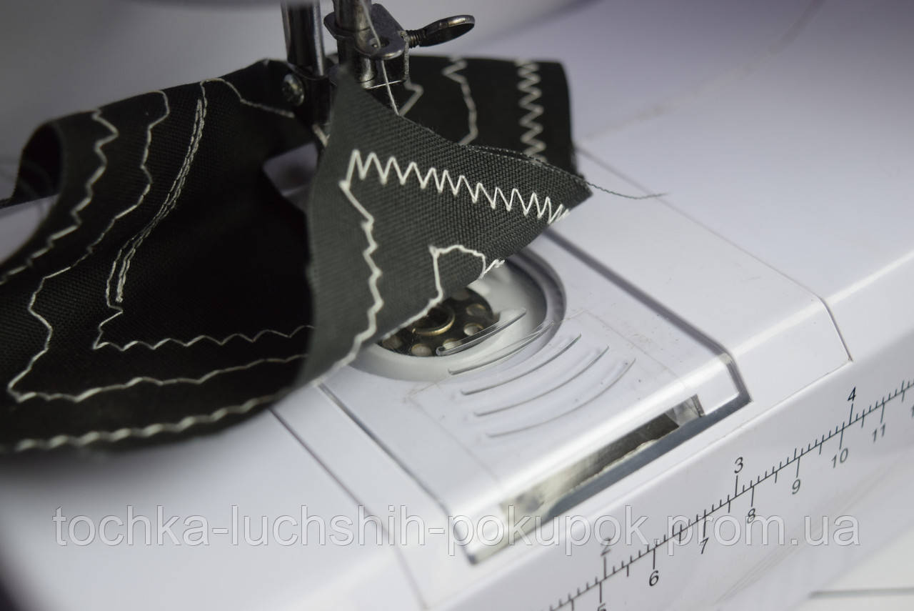 Маленькая швейная машинка FHSM-506 Tivax Бело-черная, швейная машинка мини | міні швейна машинка (TL) - фото 4 - id-p812304497
