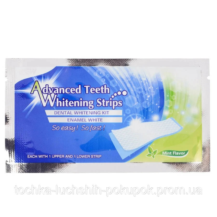 Отбеливающие полоски для зубов, Ultra Gel Whitening strips, система отбеливания зубов дома, 7 пар (TL) - фото 3 - id-p812303296