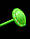Скакалка що світиться, крутилка з коліщатком на одну ногу | Нейроскакалка Зелена, з доставкою, фото 4