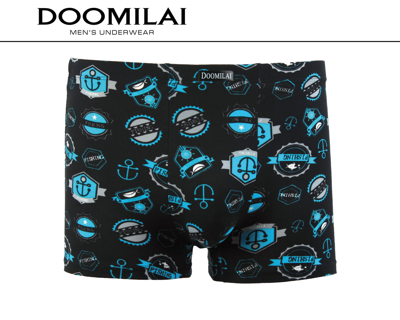 Чоловічі стрейчеві боксери з бамбука марка "DOOMILAI" Арт.D-01239(3XL,4XL)