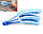 Щітка для чищення жалюзі, радіаторів Clean Blinds Fast Блакитна, щітка для миття горизонтальних жалюзі, фото 5