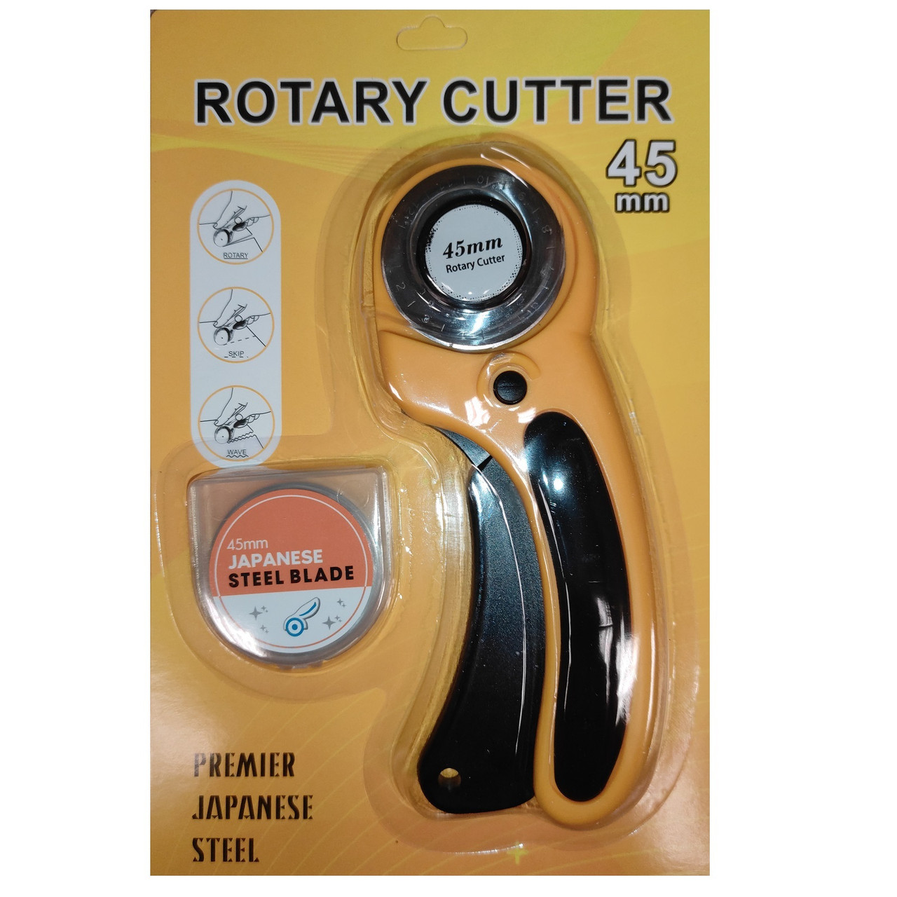 Ніж роликовий FRONTIER макетний 45мм + 5 лез (набір) (6009)