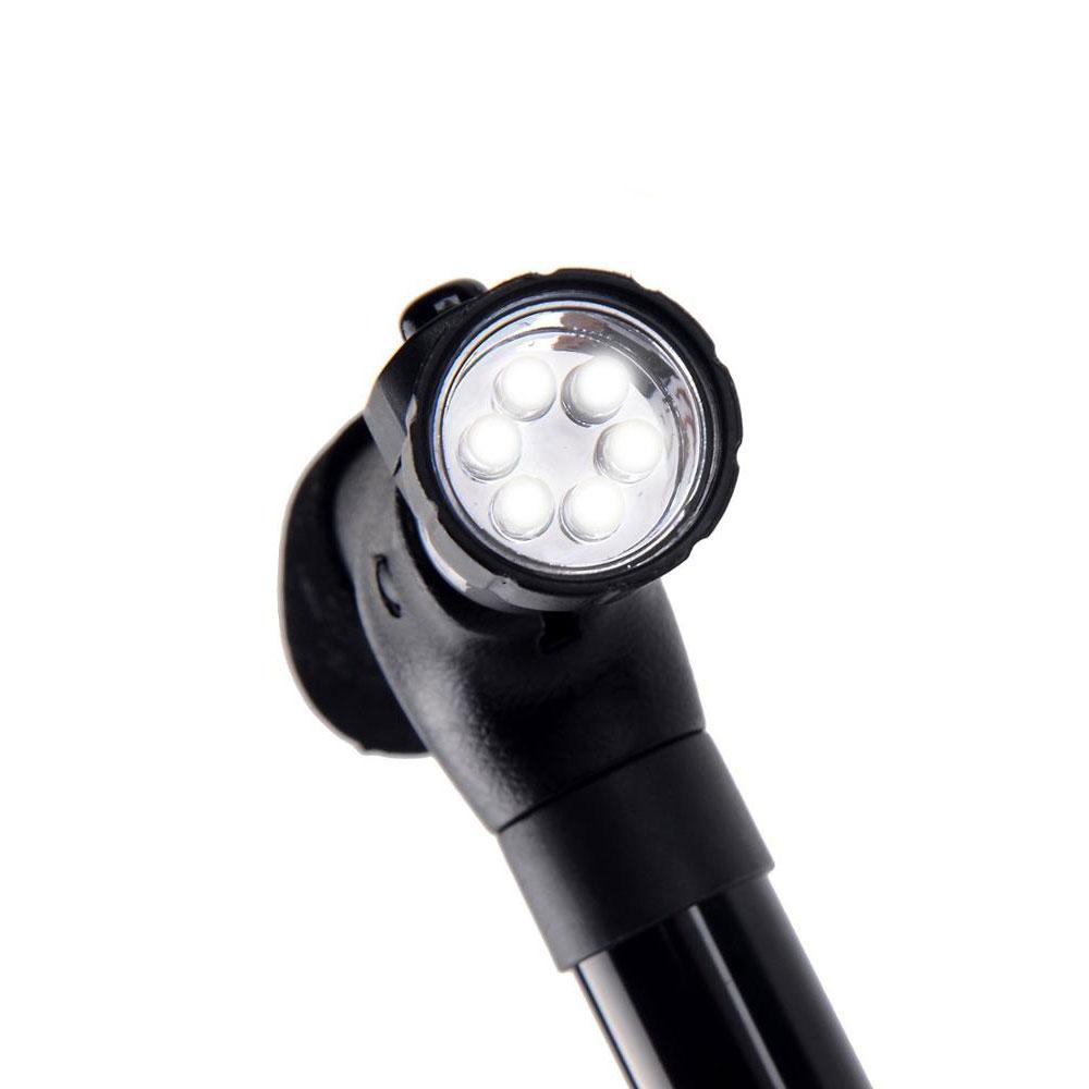 Трость для ходьбы с 4 опорами телескопическая и фонариком Ultimate Magic Cane черная, складная трость (GK) - фото 6 - id-p891282386