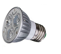 Ультрафиолетовая светодиодная лампа UfL-3, 3 диода, 3Вт, 220В