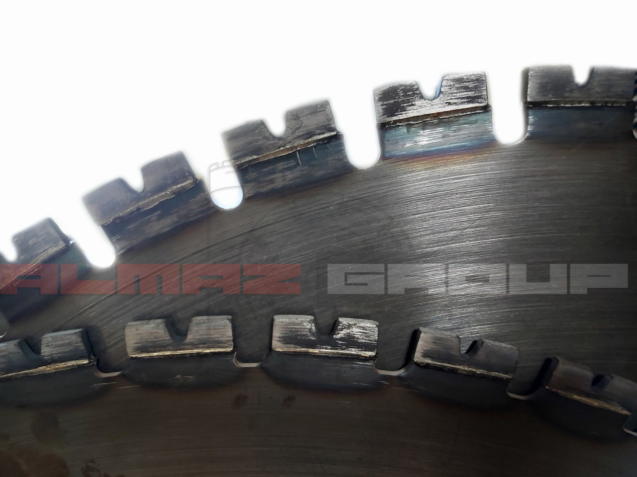 Реставрація диска Ø 1000 сегмент ALMAZ GROUP по залізобетону (4,6мм.), фото 1