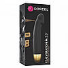 Вібратор Dorcel Real Vibration M Gold 2.0, діаметр 3,7см, перезаряджається, для точки G Bomba💣, фото 4