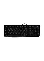 Клавіатура дротова LOGITECH K120 Російська розкладка чорна 920-002506