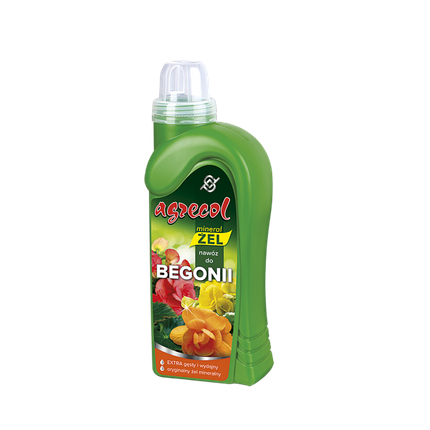 Добриво для бегонії (мінеральний гель) Agrecol - 0,5 л, фото 1