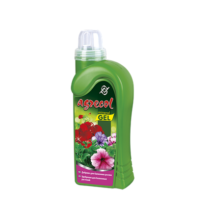 Добриво для пеларгонії (мінеральний гель) Agrecol - 0,5 л, фото 1