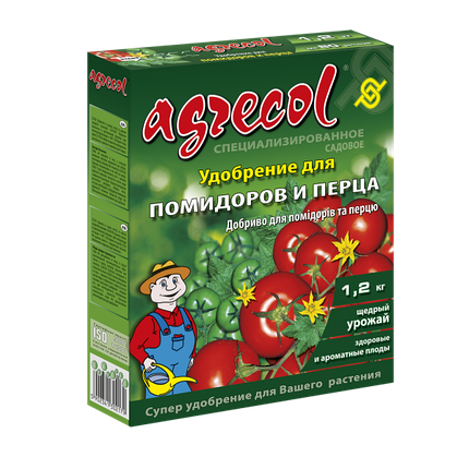 Добриво для помідорів та перцю Agrecol - 1,2 кг, фото 1