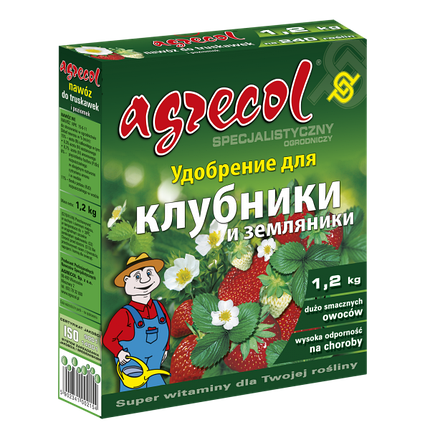 Добриво для полуниці і суниці Agrecol - 1,2 кг, фото 1
