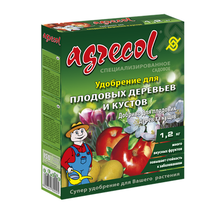 Добриво для плодових дерев і кущів Agrecol - 1,2 кг, фото 1
