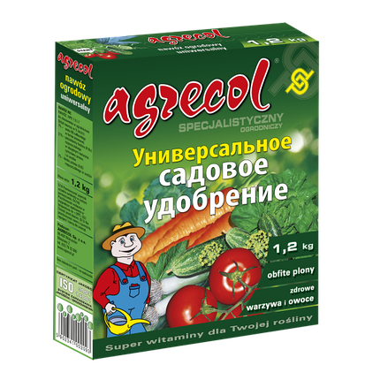 Добриво універсальне садове Agrecol - 1,2 кг, фото 1