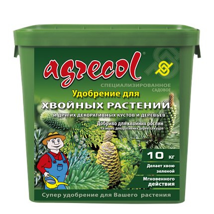 Добриво для хвойних рослин Agrecol - 10 кг, фото 1