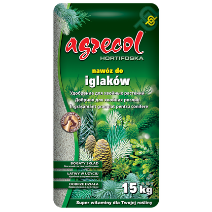 Добриво для хвойних Хортифоска Agrecol - 15 кг, фото 1