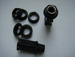 Пластикова гайка роз'єму навушників jack 6.35 DKN1622 DKN1179 для пульт Pioneer djm-400