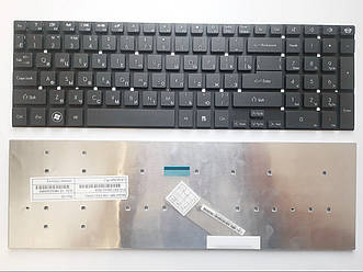 Клавіатура для ноутбуків Acer Gateway NV50, NV59, Packard Bell P5WS0, TX69 чорна без рамки RU/US