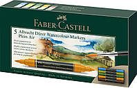 Акварельные двухсторонние маркеры Faber-Castell Albrecht Dürer Plein Air, Пленэр 5 цветов, 160309