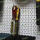 Одинарний гачок 200 мм(товщина 6 мм) для торгових стелажів ГО 200, торговий гачок на стелаж, фото 5