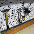 Одинарний гачок 200 мм(товщина 6 мм) для торгових стелажів ГО 200, торговий гачок на стелаж, фото 8