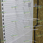 Гачок подвійний 300 мм для торгового стелажу(товщина 6 мм), ГП 300, торговий гачок на стелаж, фото 3