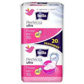 Гігієнічні прокладки Bella Perfecta Ultra Rose Deo Fresh 20 шт.