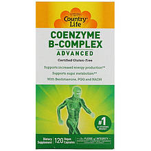 Коензим В-комплекс Country Life "Coenzyme B-Complex Advanced" (120 капсул)