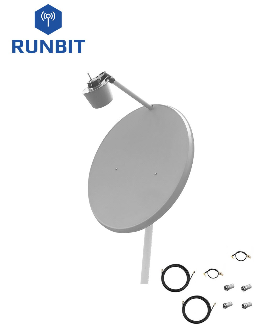 Комплект антен 3G/4G LTE MIMO RunBit 2х28 дБ