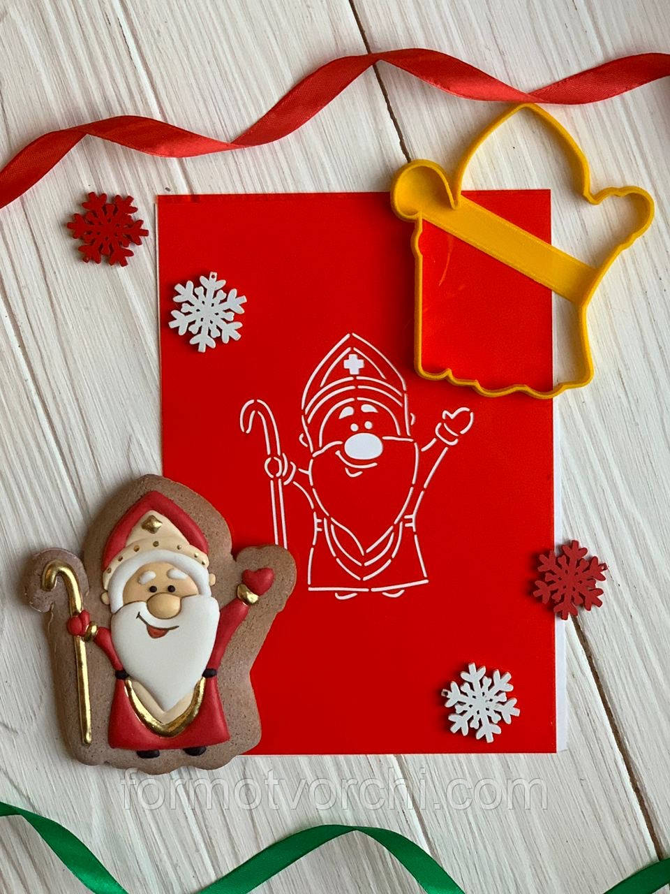 3D-формочки-вирубки для пряників "Миколай 5"