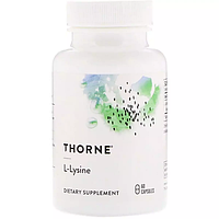 L-Лізин, L-Lysine, Thorne Research, 60 капсул