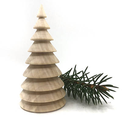 Ялинка дерев'яна 10 см