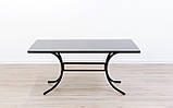 Комплект меблів для літніх кафе "Стелла" стіл (120*65) + 2 стільця + лавка Білий, фото 5