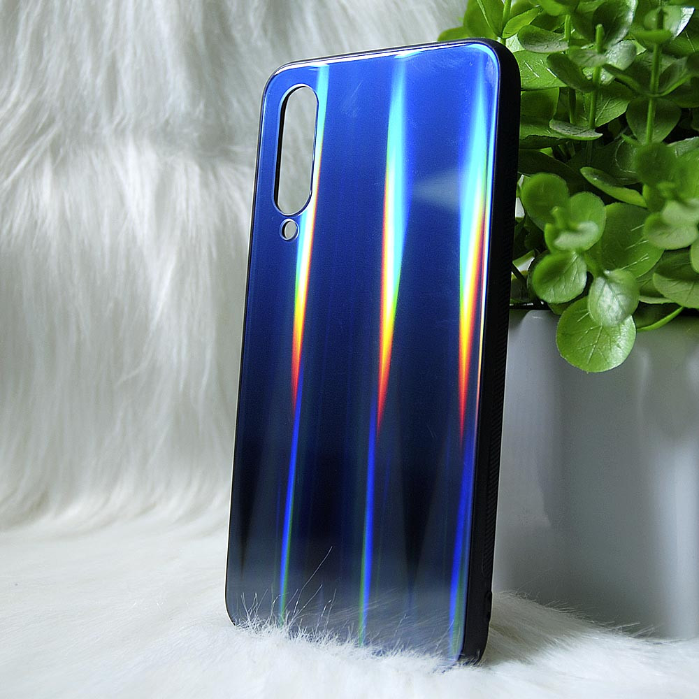 Силіконовий чохол Xiaomi Mi9 "Градієнт" синій (deep blue)