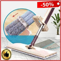 Швабра лентяйка с отжимом Spin Mop 360 для быстрой уборки, швабра для мытья пола