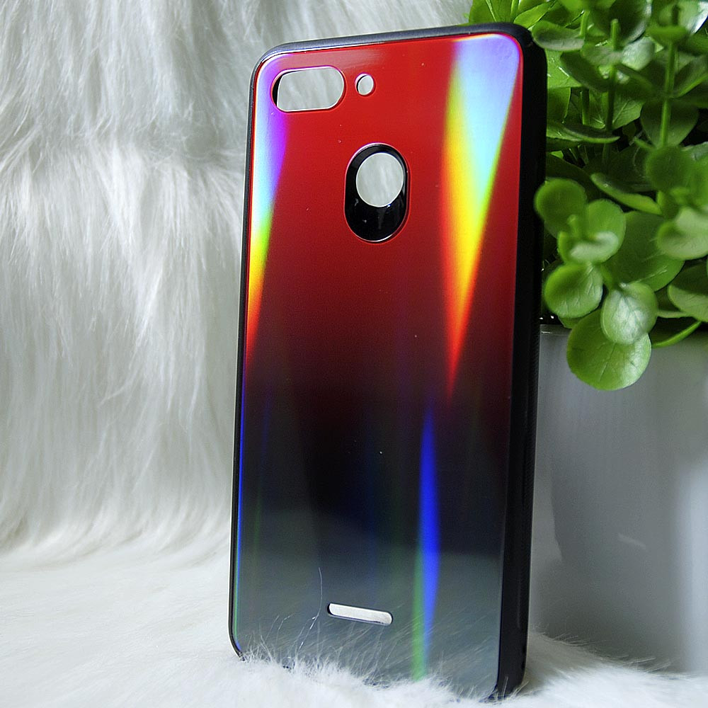 Силіконовий чохол Xiaomi Redmi 6 "Градієнт" Червоний (red)